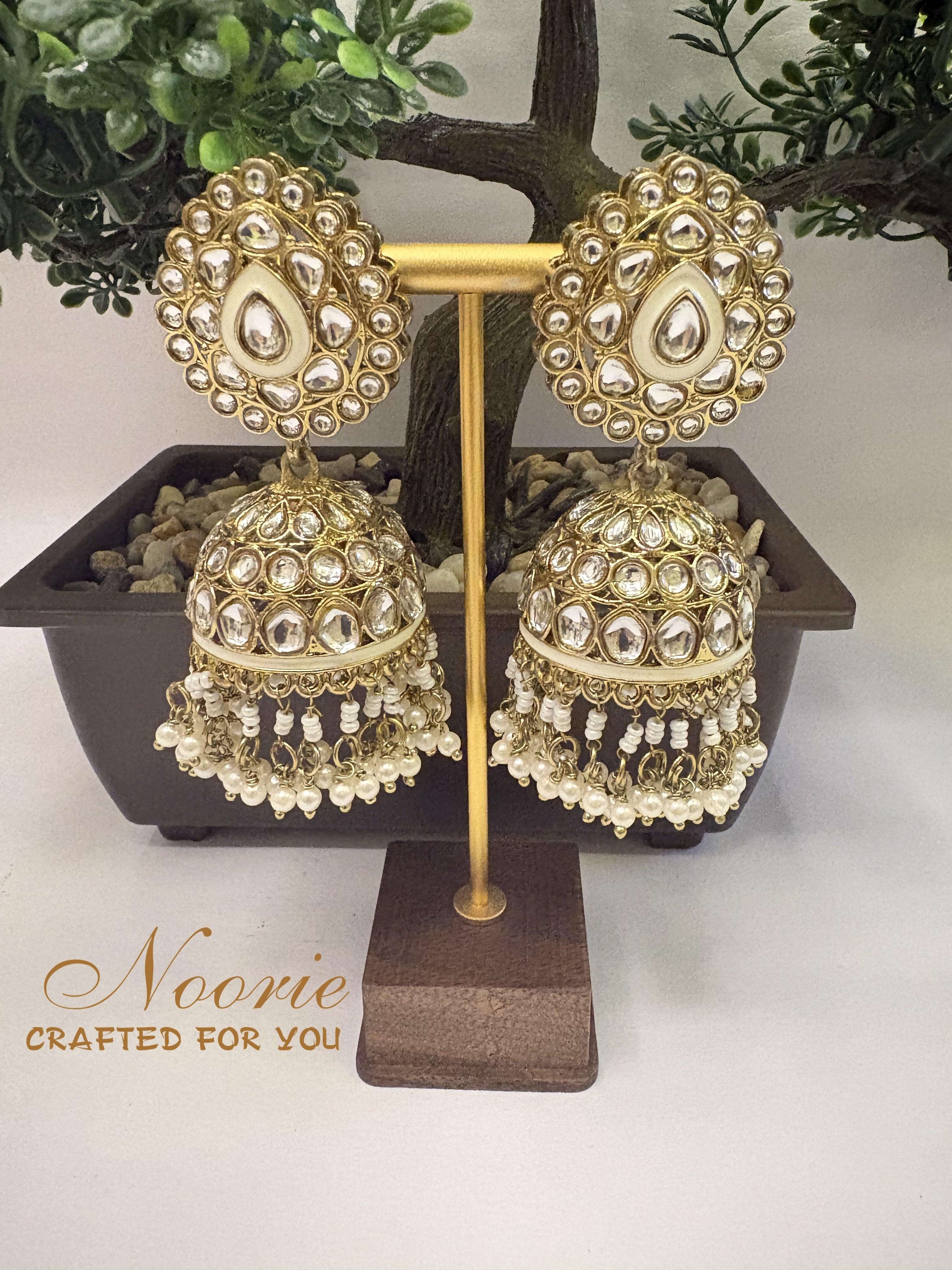 Shahi Darbar Jhumkas