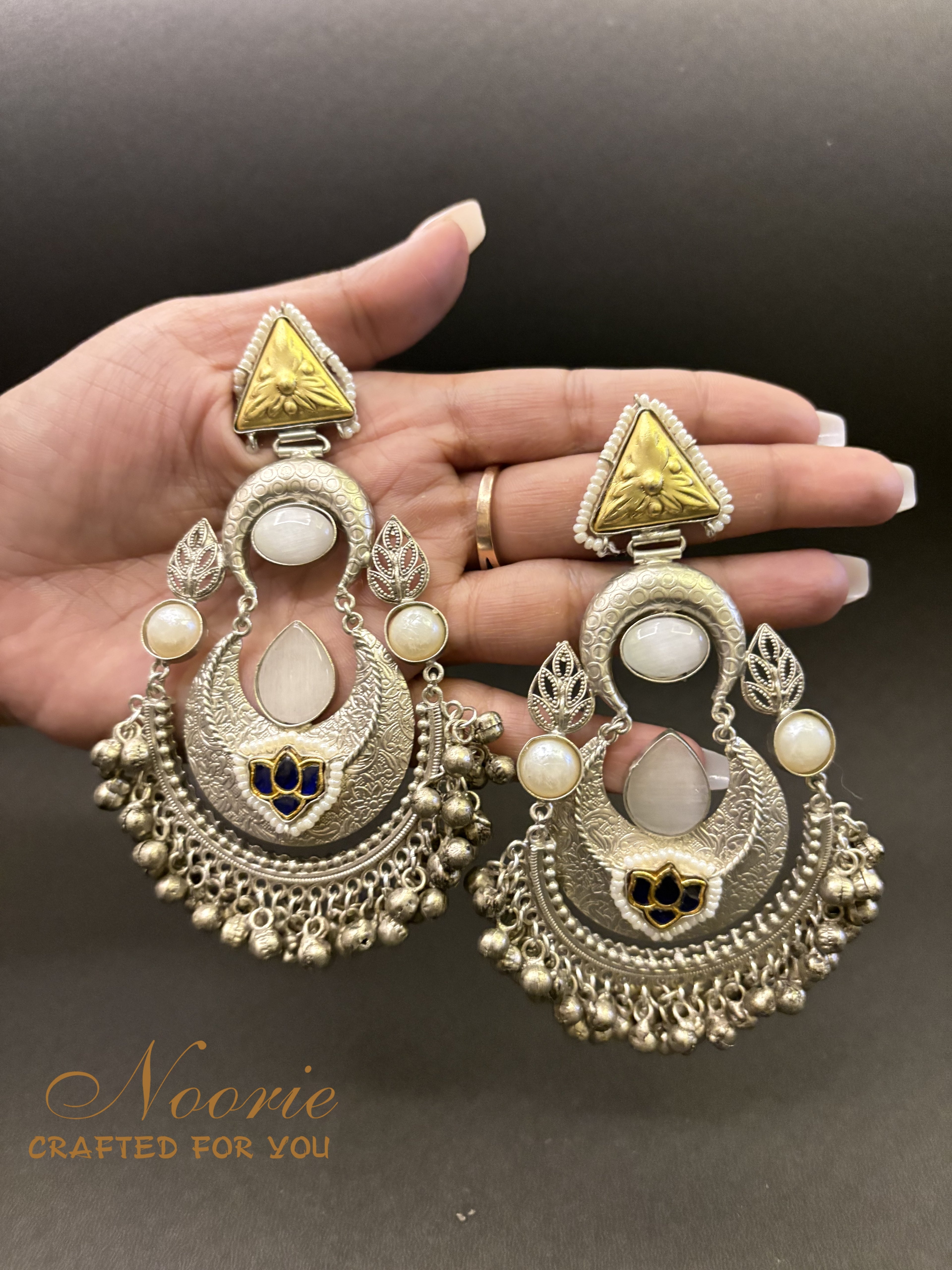 Crescent Dangle Earrings