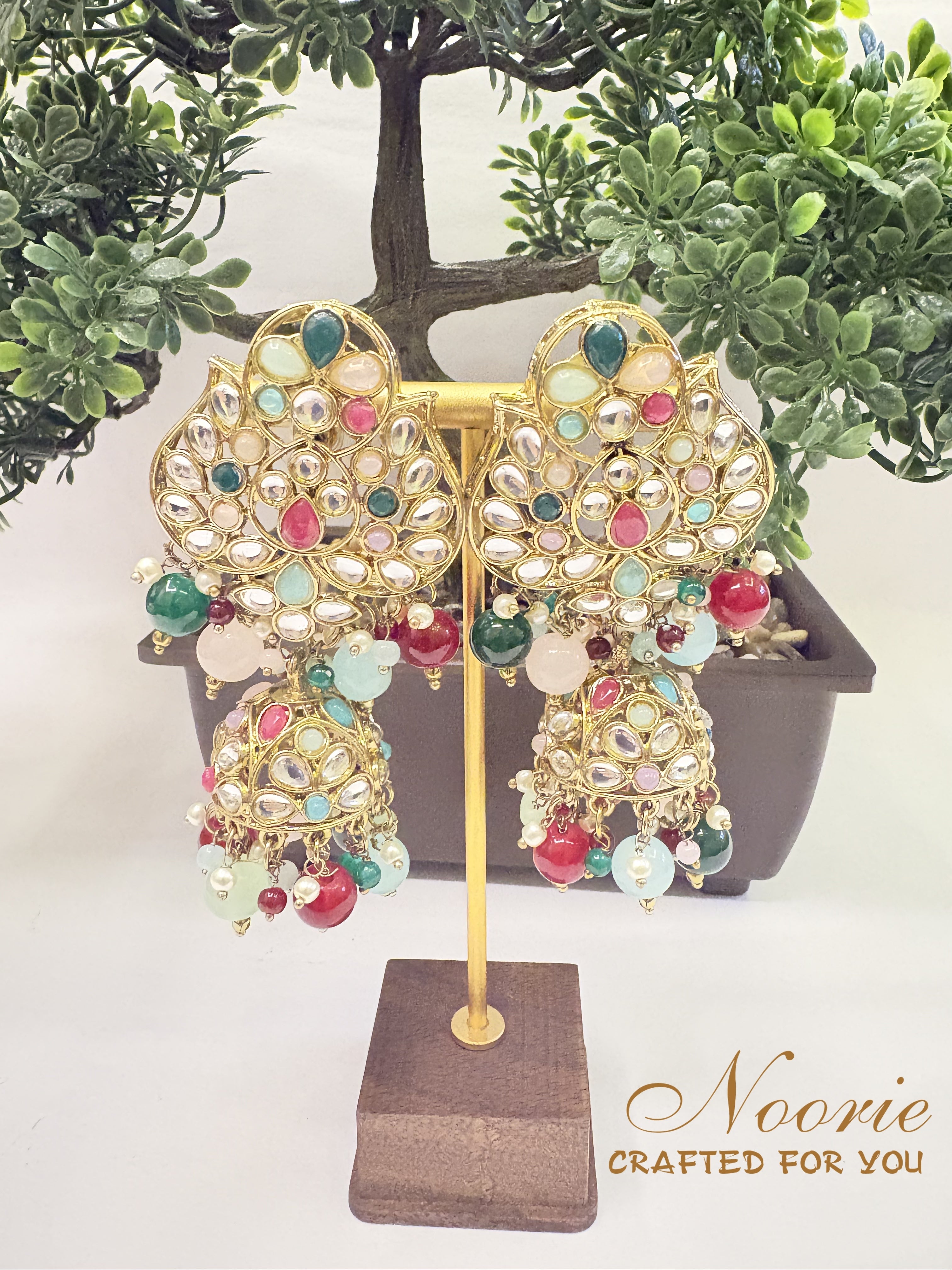 Viraasat Pearl Jhumkas