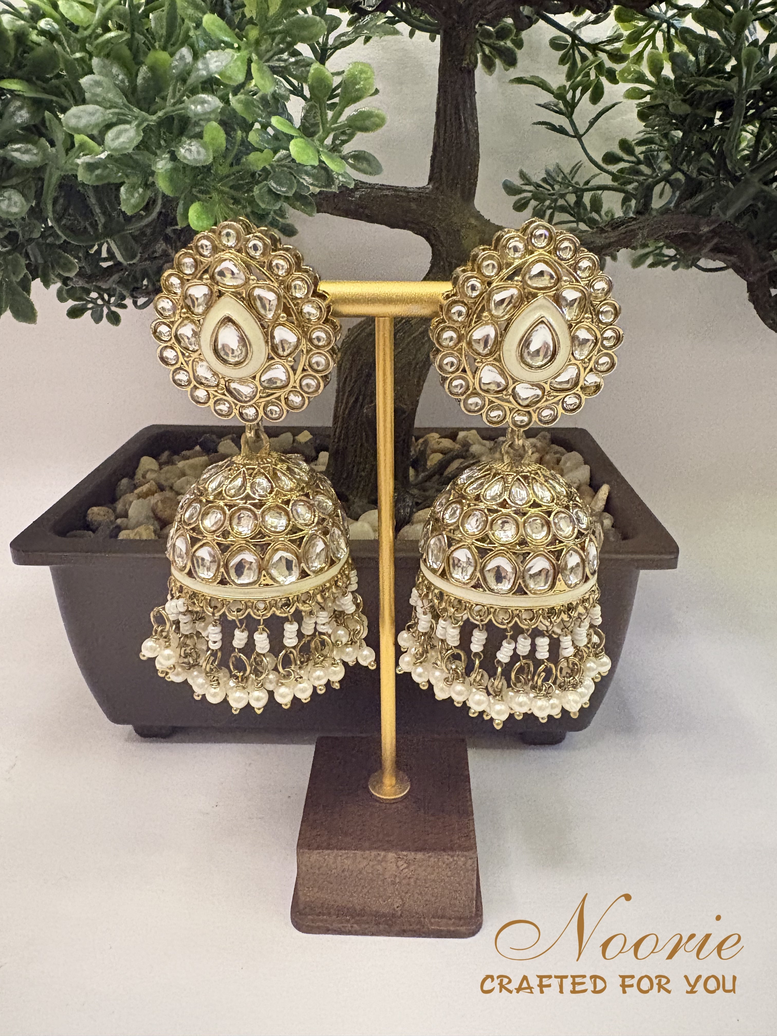 Shahi Darbar Jhumkas