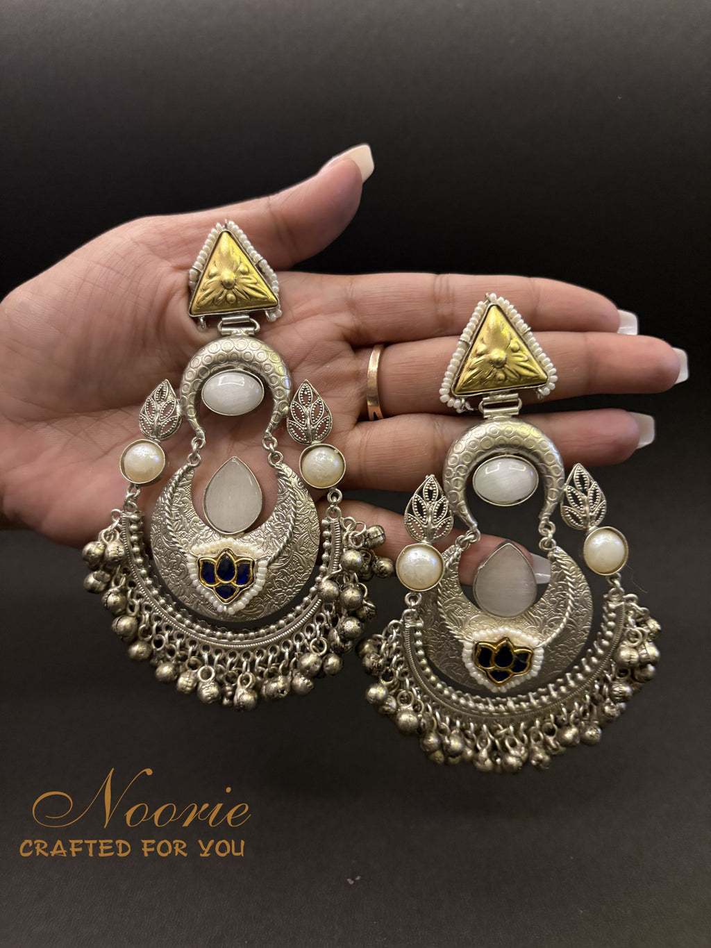 Crescent Dangle Earrings