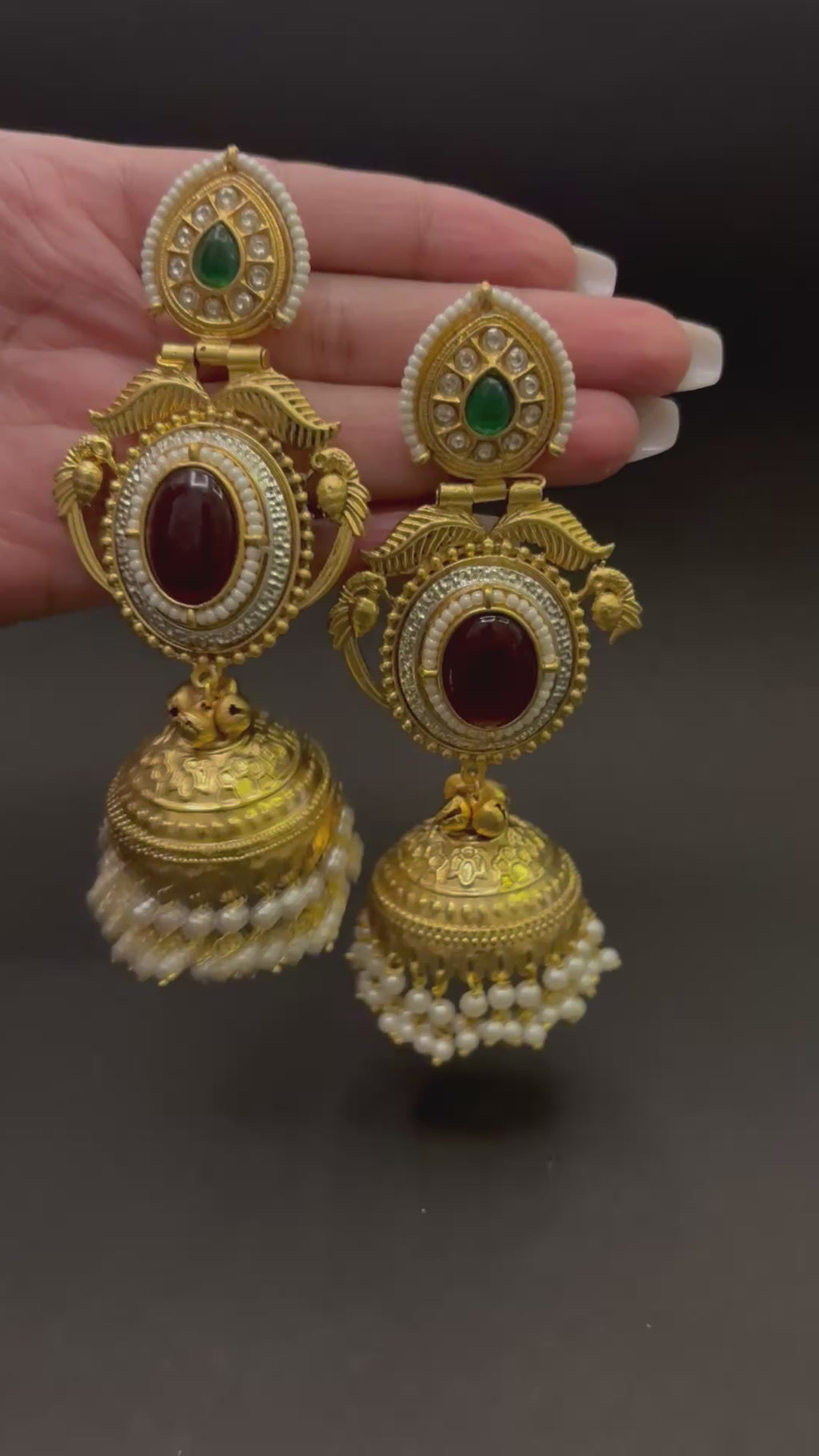 Mandara Royal Jhumkas